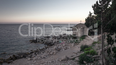 Summer evening in Dhermi, Albania