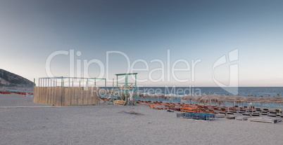 Dhermi beach in Albania