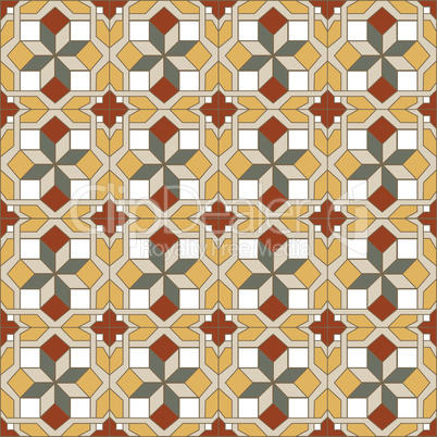 Moroccan tiles pattern