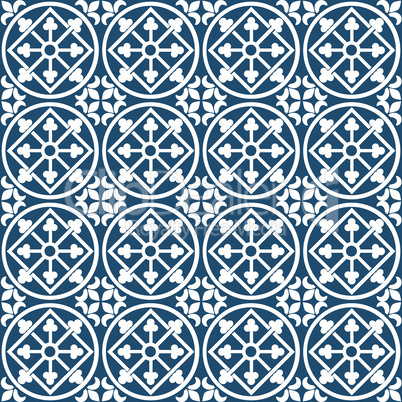 Circular portuguese pattern