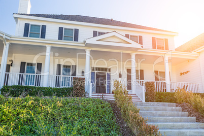 Facade of A Beautiful House