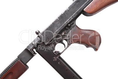 Old USA Submachine Gun