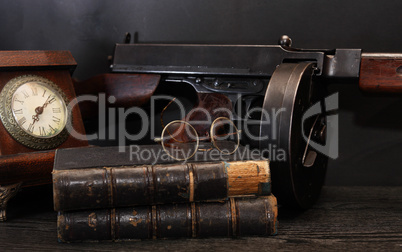 Old USA Submachine Gun