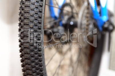 Bicycle Wheel Closeup