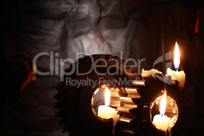 Candles On Gears