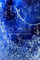 Water And Ice Background