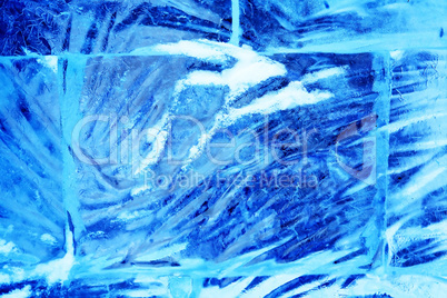 Ice Wall Closeup