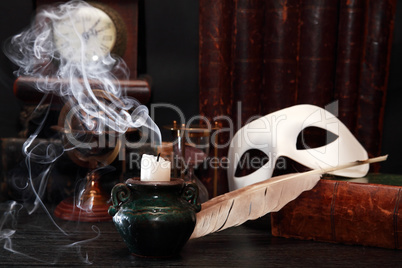 Mask Near Candle