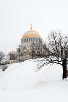 Naval Cathedral In Kronstadt