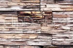 Conceptual Wooden Wall
