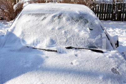 Car In Winter
