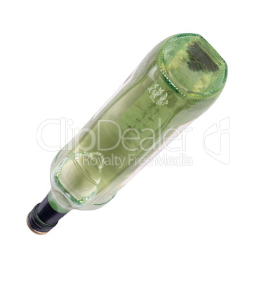 Wine Glasses bottle Isolated