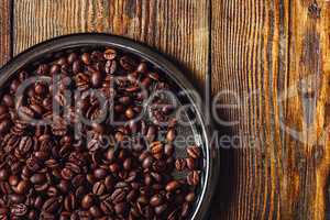 Coffee Beans on Plate.