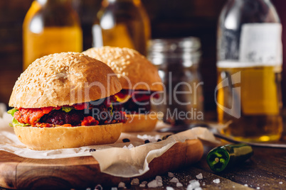 Two Homemade Burger.