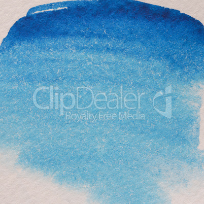 Abstract watercolor background, blue gradient