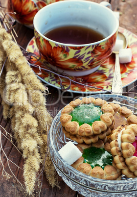 tea ceremony and sweets
