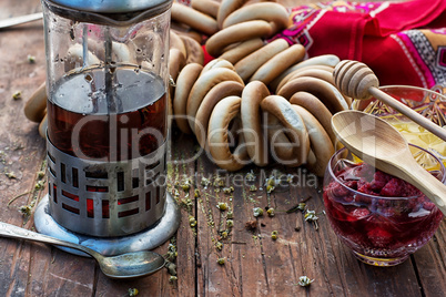 tea ceremony and sweets