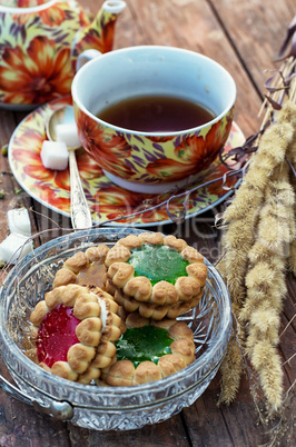 tea ceremony and sweets