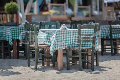 A beach cafe