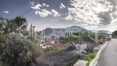Kalambaka city, Meteora in Greece