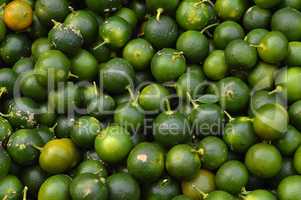 green citrus fruit