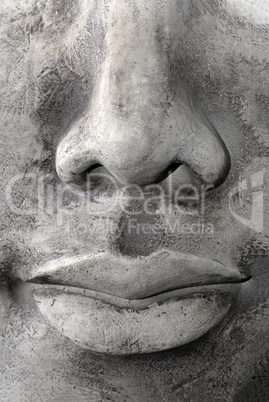 Gesicht aus Stein