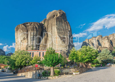 Kastraki village in Meteora mountains, Greece