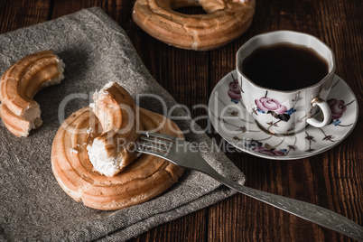 Coffee Break with Eclairs