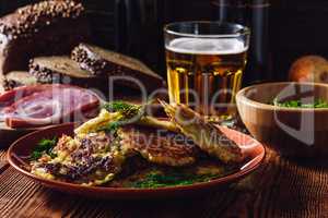 Potato Pancakes with Beer