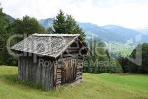 Hütte im Auer Ried, Bregenzerwald