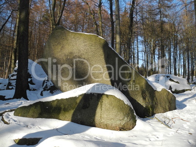 Felsenmeer bei Reichenbach im Odenwald