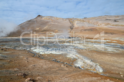 Hochtemperaturgebiet Namaskard auf Island