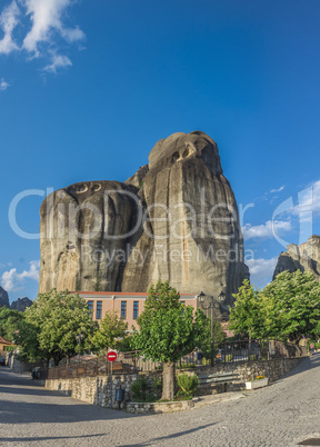 Kastraki village in Meteora mountains, Greece