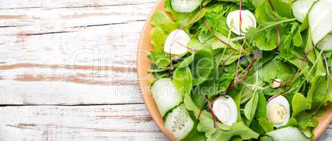 Mix salad leaves