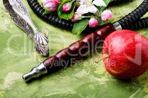 Hookah with apple tobacco