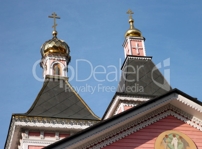 old wood temple bogorodskiy