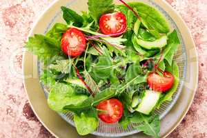 Fresh spring salad