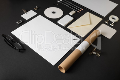 Blank stationery set