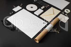 Blank stationery set