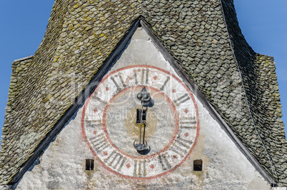 kirchturmuhr detail