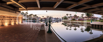 Under the Crossing the Herbert R. Savage Bridge on Collier boule