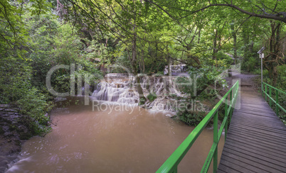 Krushuna waterfalls in Bulgaria