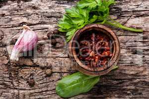 Aromatic spices and herbs