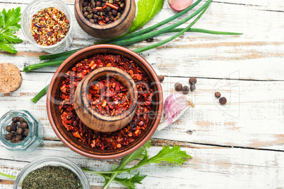 Aromatic spices and herbs