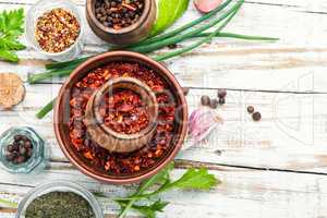 Aromatic spices and herbs