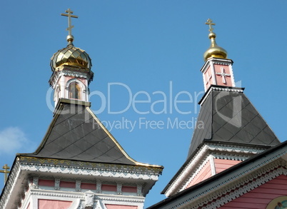 old wood temple bogorodskiy