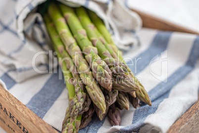 Grüner Spargel