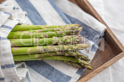 Grüner Spargel