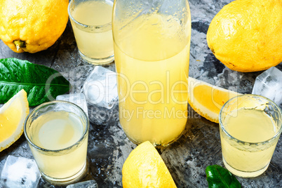 Lemoncello,Italian lemon liquor
