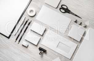 Blank stationery set